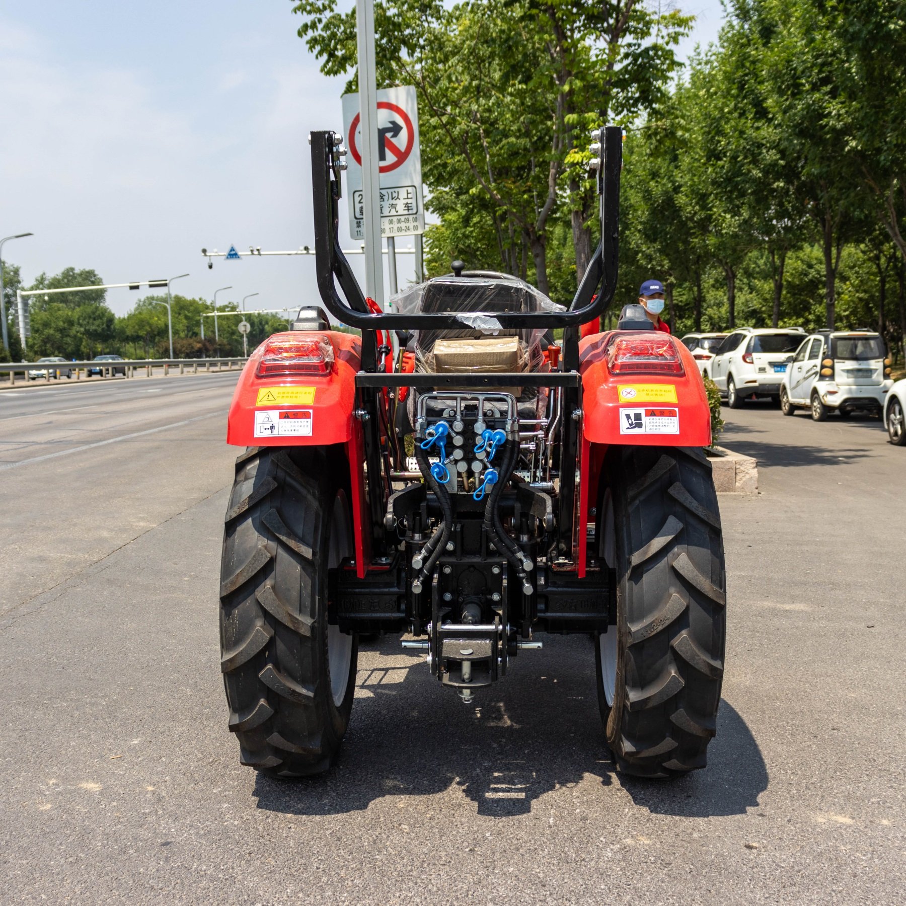 4wd Farm Tractor 50ph Wheel Tractor 4x4 Trailer Agricultural Tractor