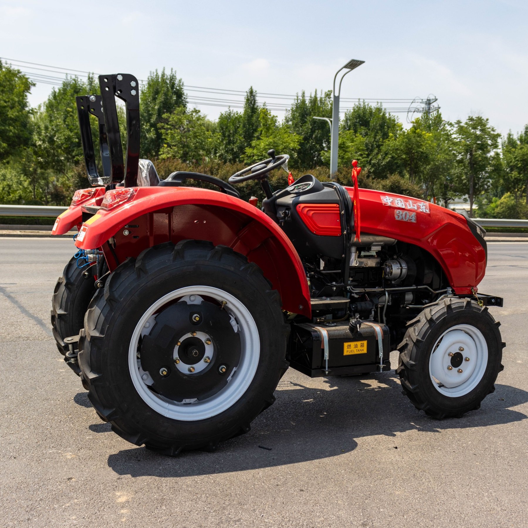 4wd Farm Tractor 50ph Wheel Tractor 4x4 Trailer Agricultural Tractor