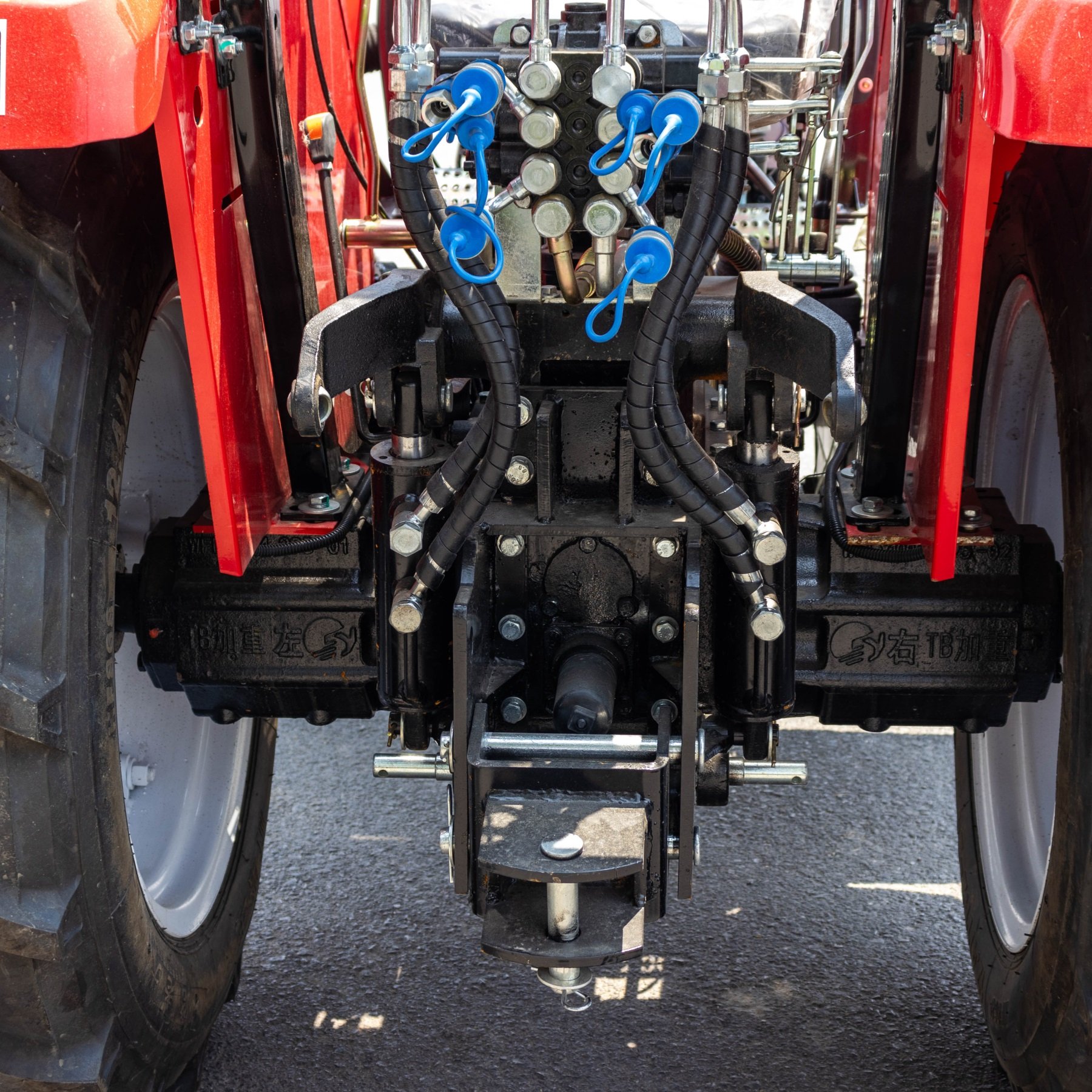 4wd Farm Tractor 50ph Wheel Tractor 4x4 Trailer Agricultural Tractor