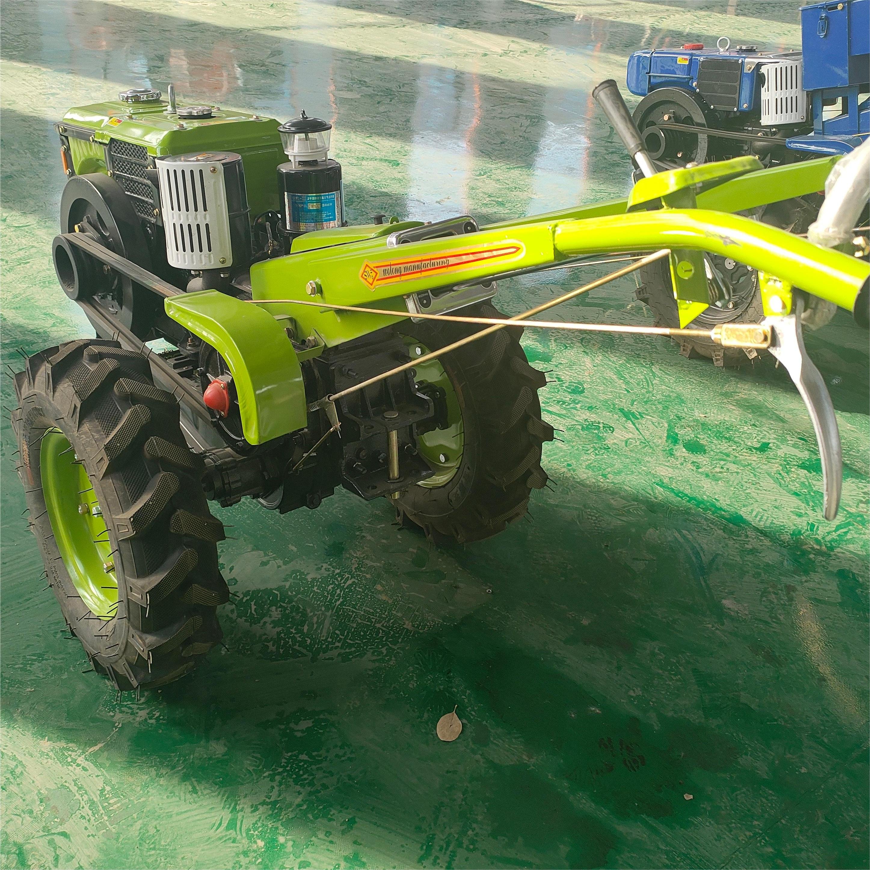 HC High Quality and Low Price Hot Sale 12-22 hp Hand Walking Agricultural Tractor