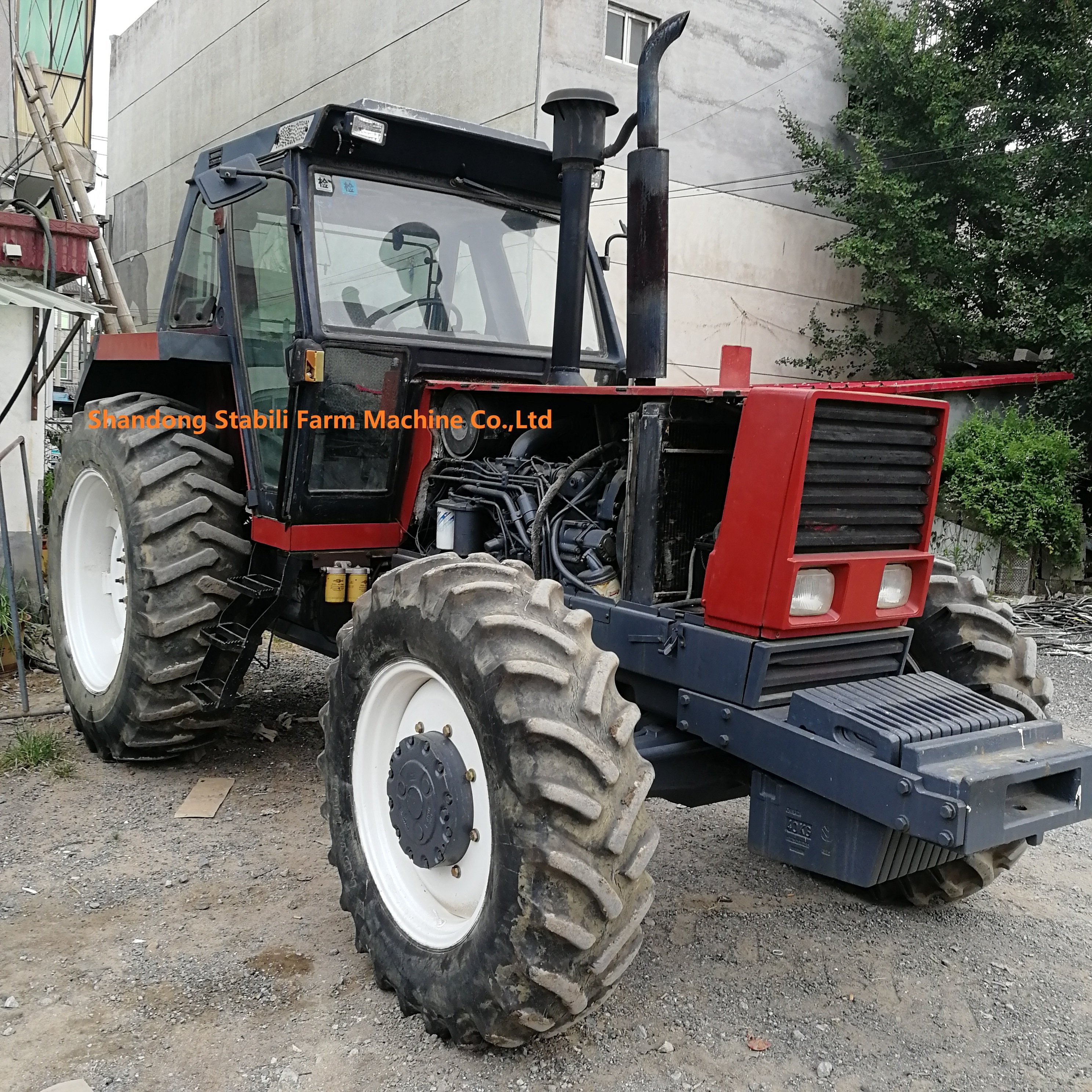 Used Farm Tractor n Holland Fiat180-90 180hp 110-90 110hp 4x4 Wheel Compact Orchard Farm Tractor Agricola Agricultural Equipment