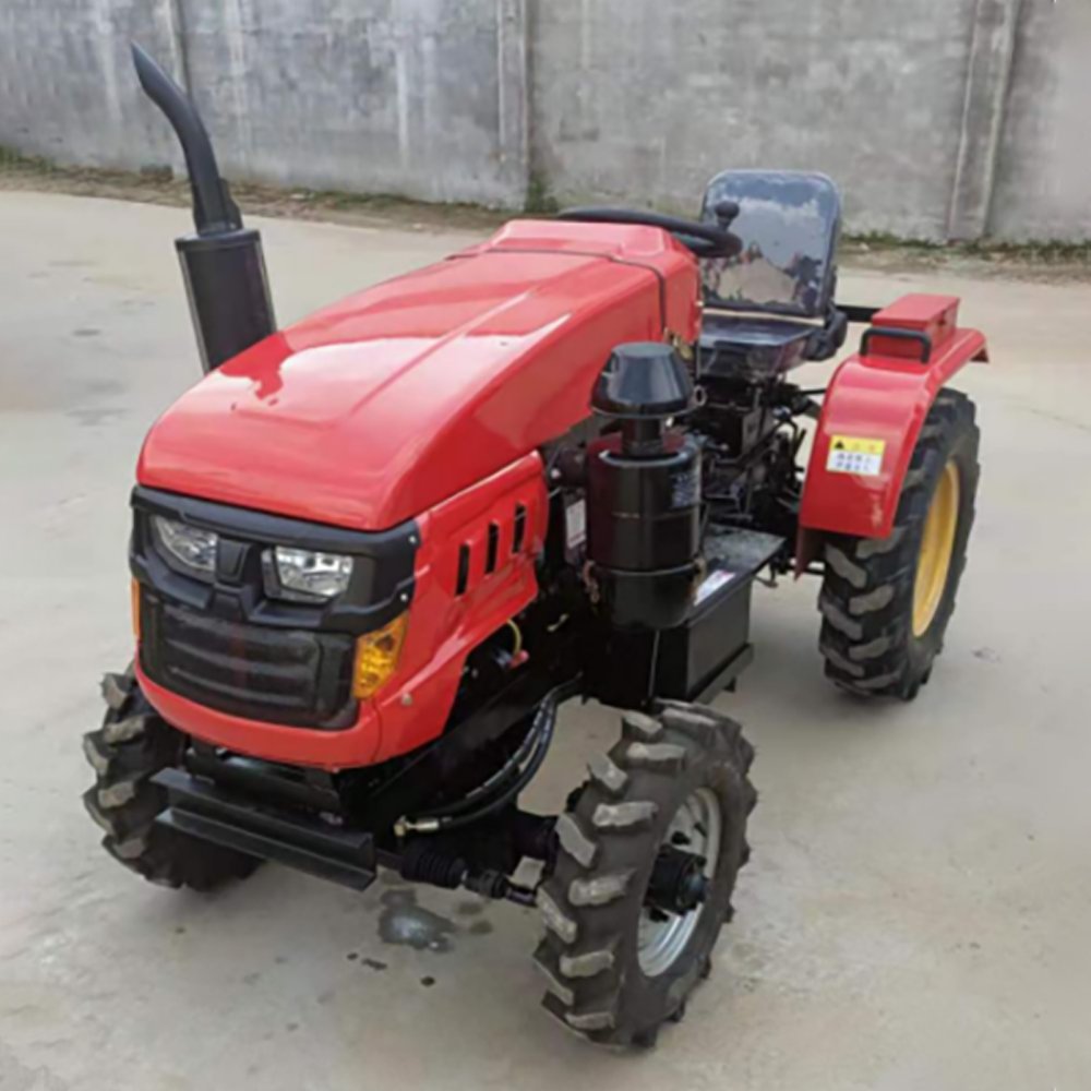 LAND 25hp New Mini Tractors 4wd Reinforced Structure for Various Fields As Agriculture and Garden and Greenhouse