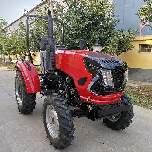 Multifunctional 4WD Wheel Tractor for Agriculture Condition Diesel Engine 210HP-80HP Motor Mini Diesel Tractor