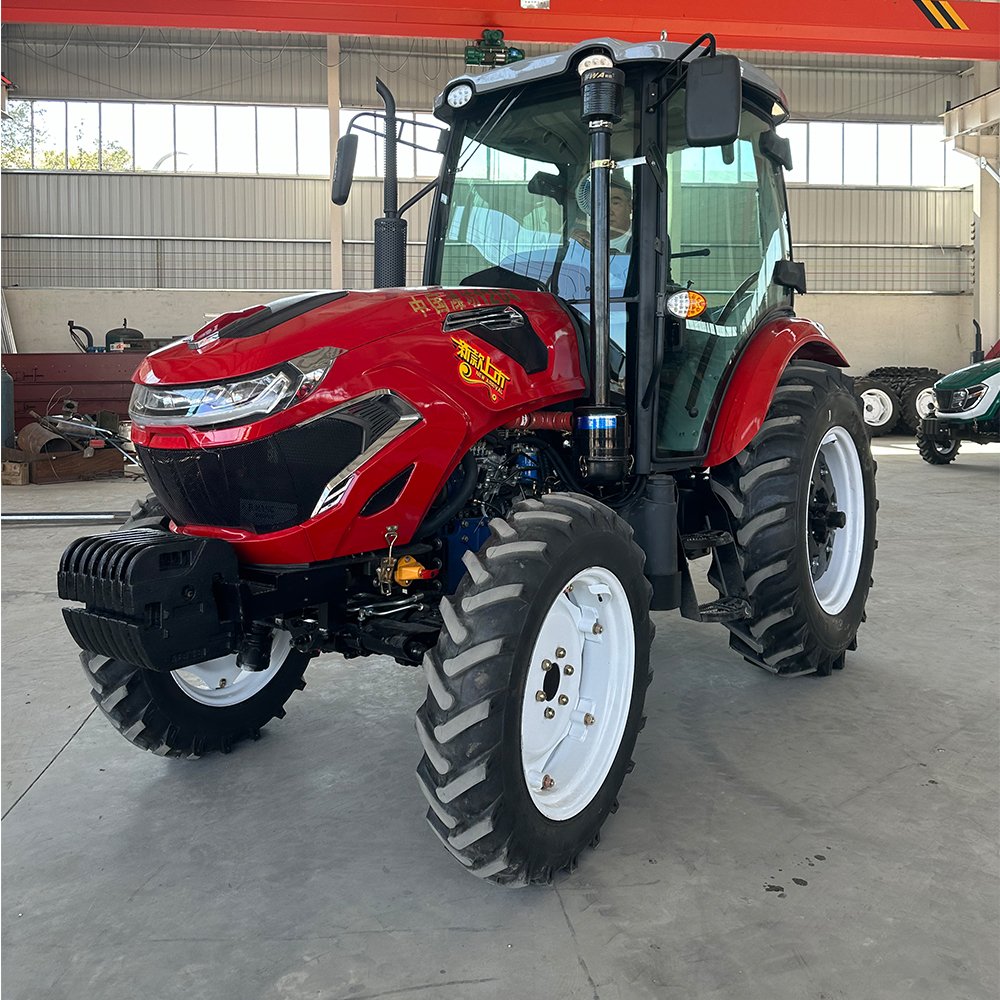 Mahindra 1204 120hp Farming Agricultural Tractor Customized 100hp Epa Engine 4WD Used Condition