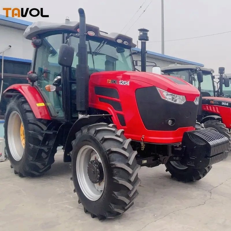 Shandong Factory Mini Farming 70hp 80hp 90hp 100hp 120hp 130hp 140hp 150hp Tractor Price Agricultural Tractor for Front Loader