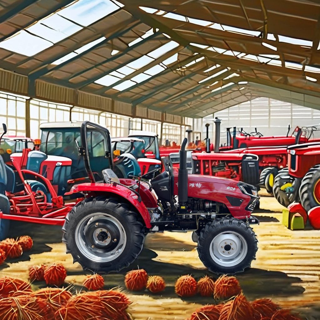 Falath China Factory 0.8 Ton 1 Ton 2 Ton 3 Ton Loader for Garden Use 60HP Machine diesel Agricultural Farm Tractor