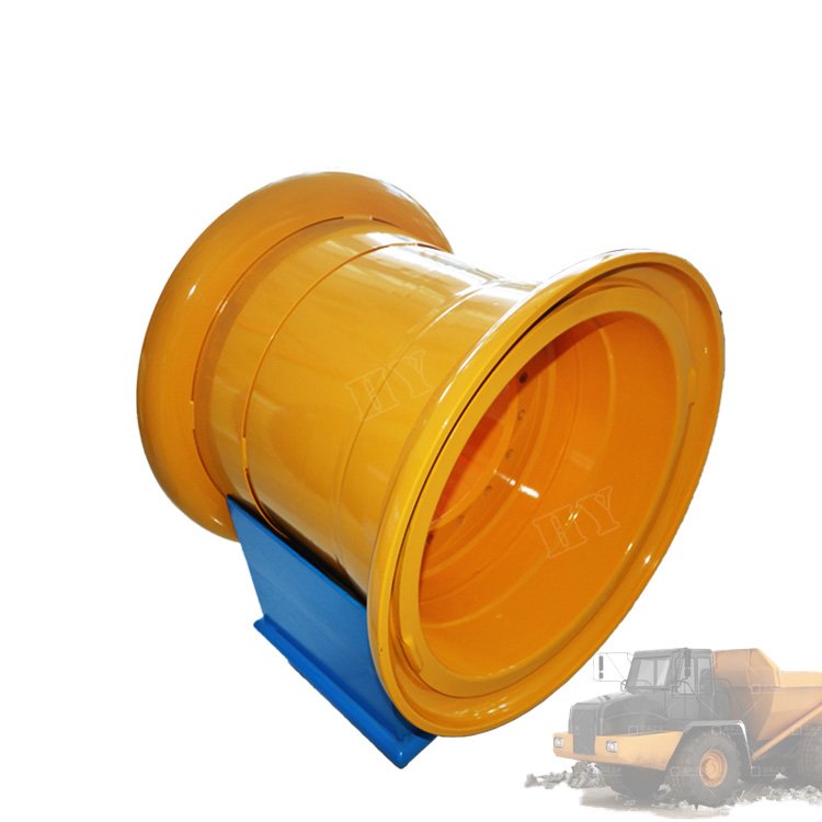 5-piece 33-28.00/3.5 Steel Wheel Rim For Earthmover Bulldozer