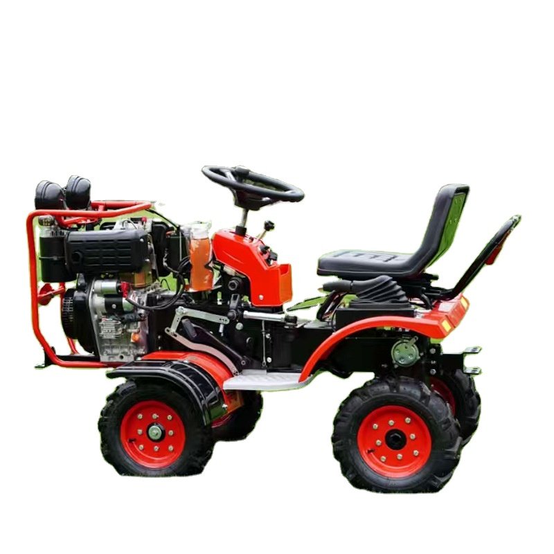 Mini Tractors 10hp 13hp Gasoline Diesel Farming Hoe Tiller Cultivator