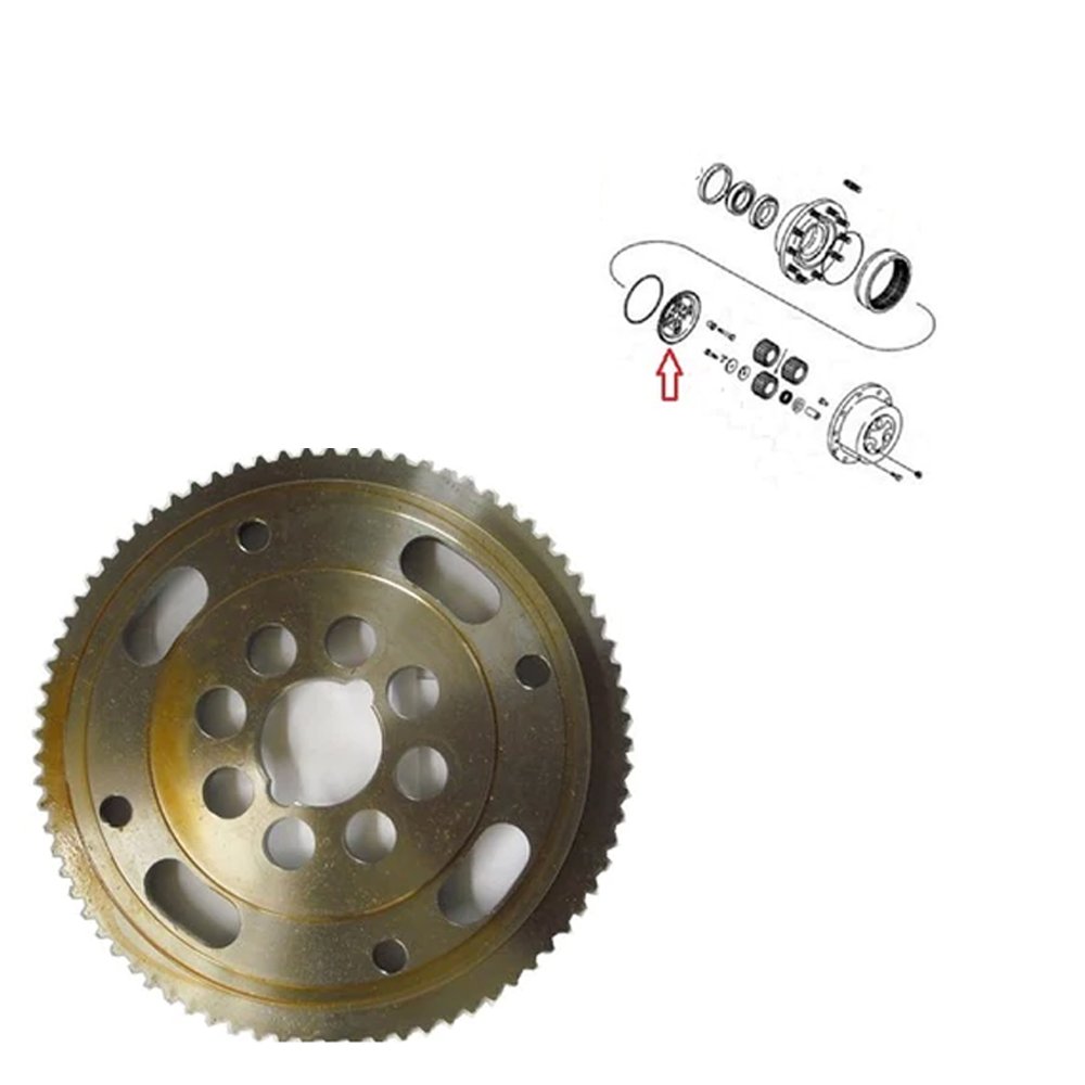 Wheel Drive Hub Ring Gear Part 85806007 Suitable for New Holland Parts