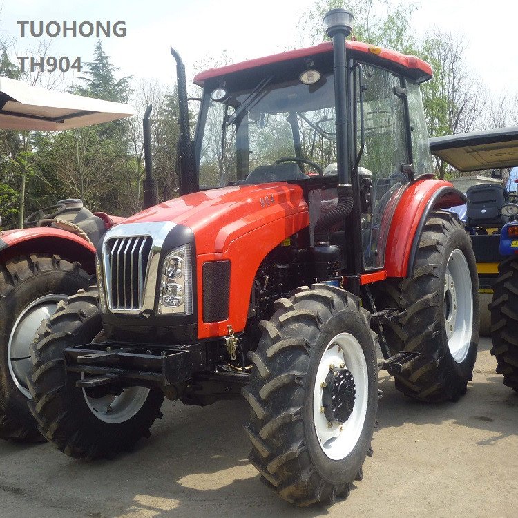 TH904 Farm Garden Agricultural Wheel Drive Lawn Tractors Loader Mini 4*4 Iseki Mahindra Tractors
