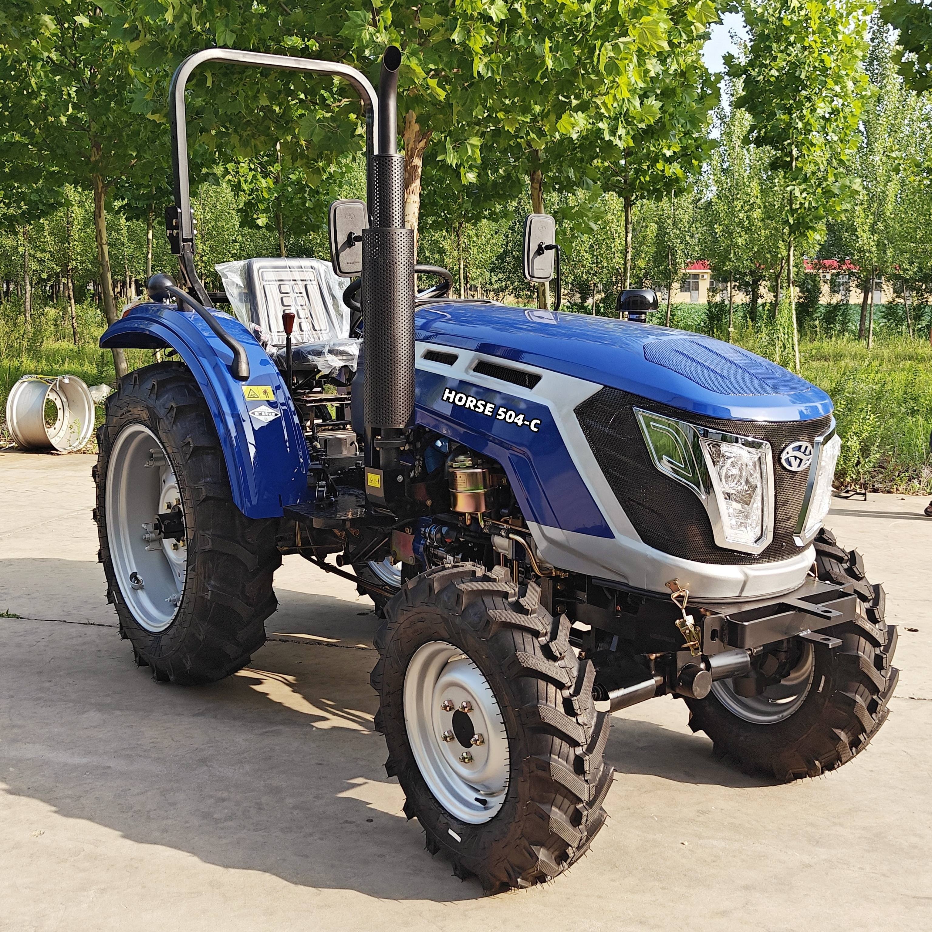 Tractors Prices 4WD Garden Tractor Lovol Tractor Spare Parts Engine Gearbox Full Hydraulic Steering,forced Hydraulic System 1800