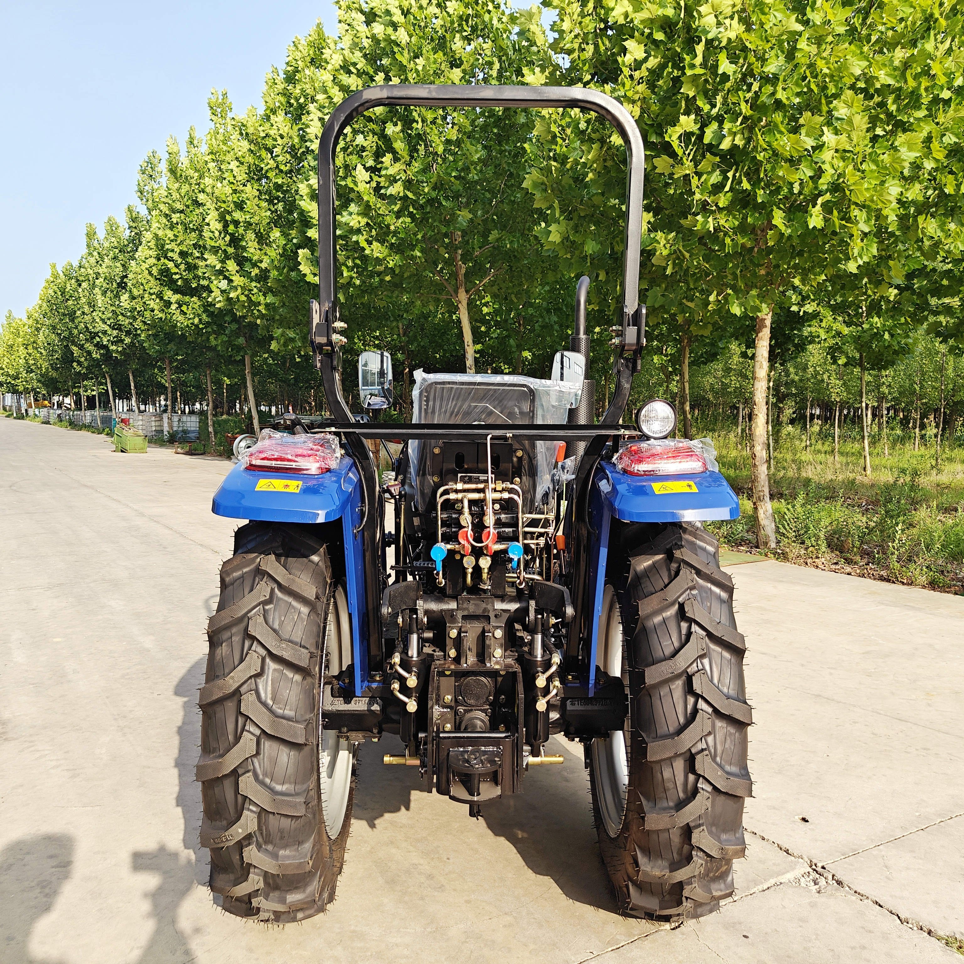 Tractors Prices 4WD Garden Tractor Lovol Tractor Spare Parts Engine Gearbox Full Hydraulic Steering,forced Hydraulic System 1800