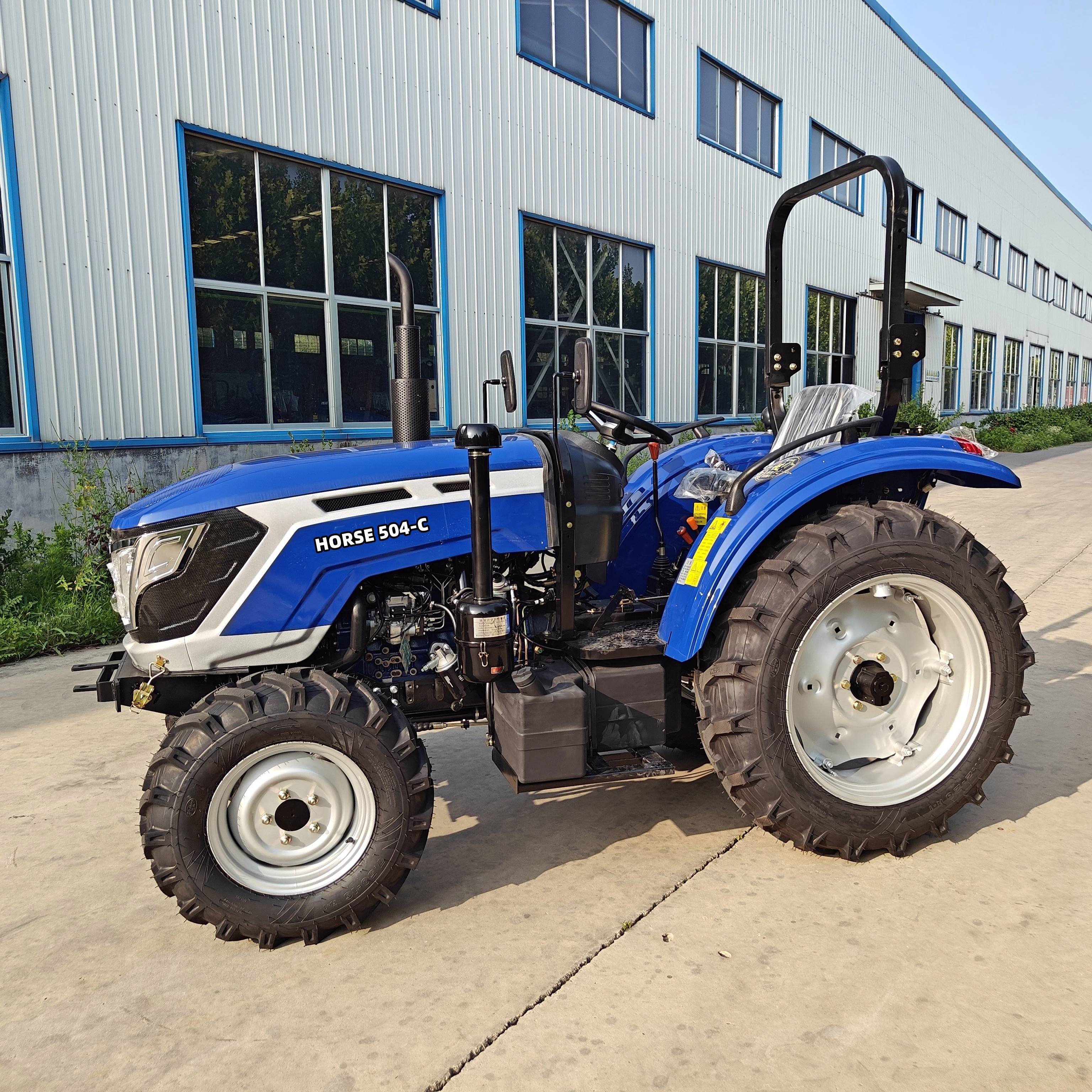 Tractors Prices 4WD Garden Tractor Lovol Tractor Spare Parts Engine Gearbox Full Hydraulic Steering,forced Hydraulic System 1800