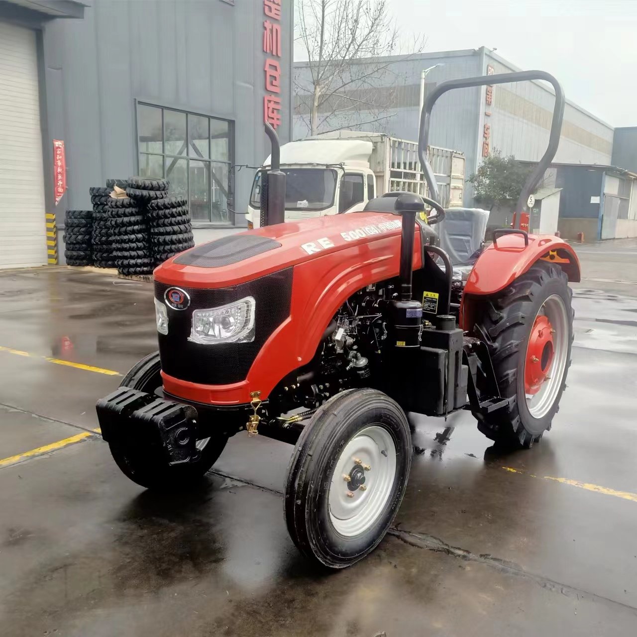 Diesel Power Tractors Mini 4x4 Farming Machine Agricultural 50 Hp Farm Tractor 4x4