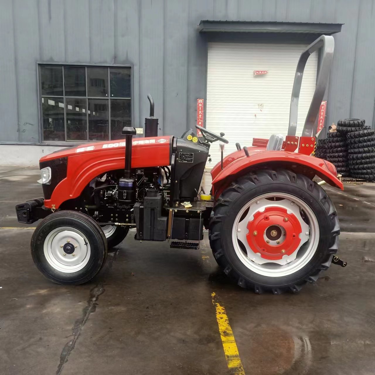 Diesel Power Tractors Mini 4x4 Farming Machine Agricultural 50 Hp Farm Tractor 4x4
