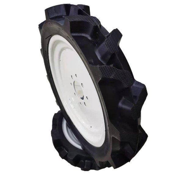 Cheap Price 5.00-12 Tire and Rubber Solid Wheel with Metal Rim Use for Tractor Tillers