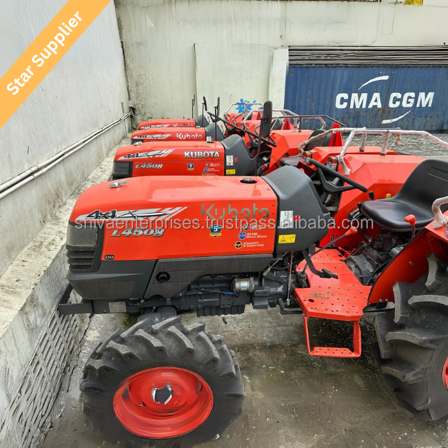 Ready to Ship New Kubota L3408 34HP 4WD Tractor Made in Japan for Agriculture with Gear Drive