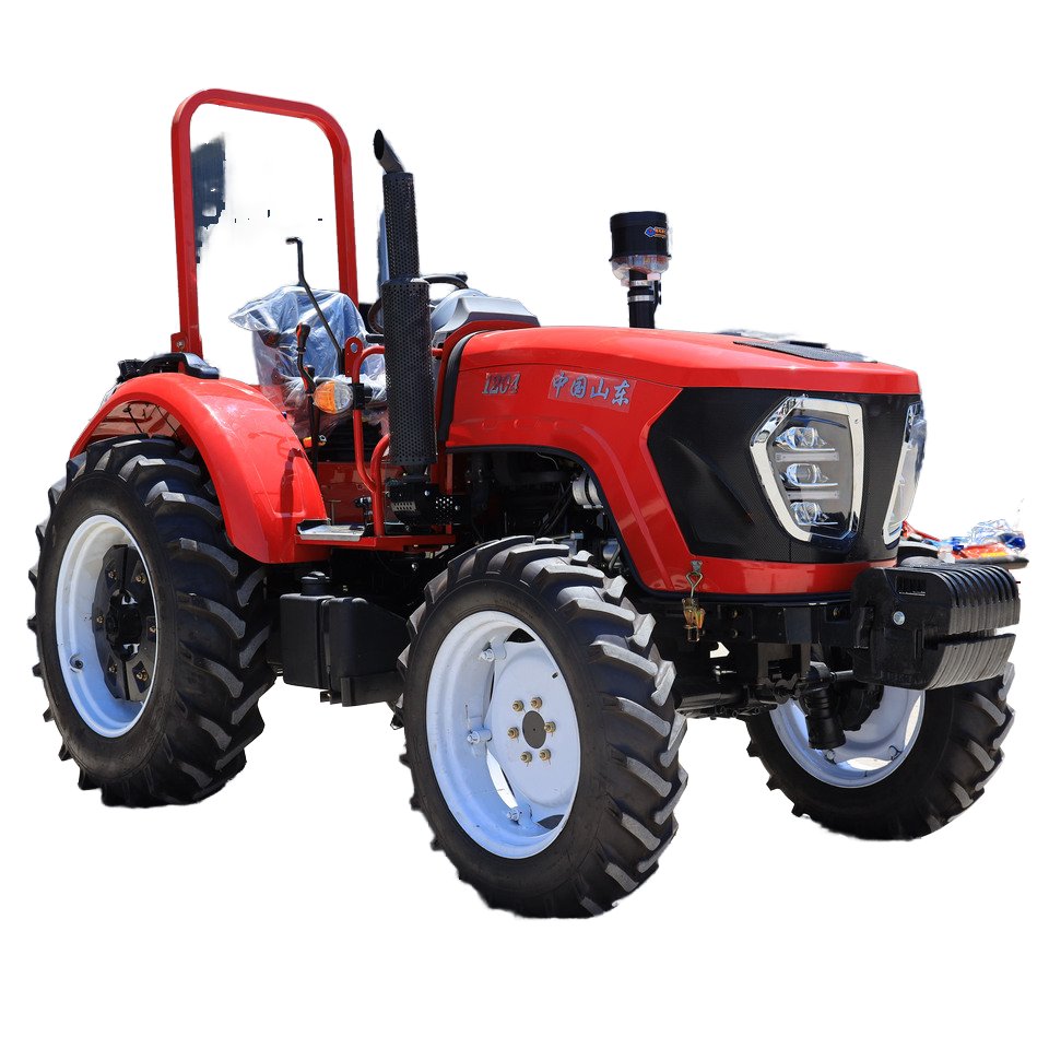 Global Sale Top Quality 120hp Horse Power 4x4 Mini Wheel Tractors for Agriculture Farm