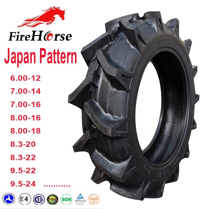 YHS ROCKWAY Japan Standard Tractor Tires 13.6x28 13.6-28 8.3-20 Agricultural Tire for Sale