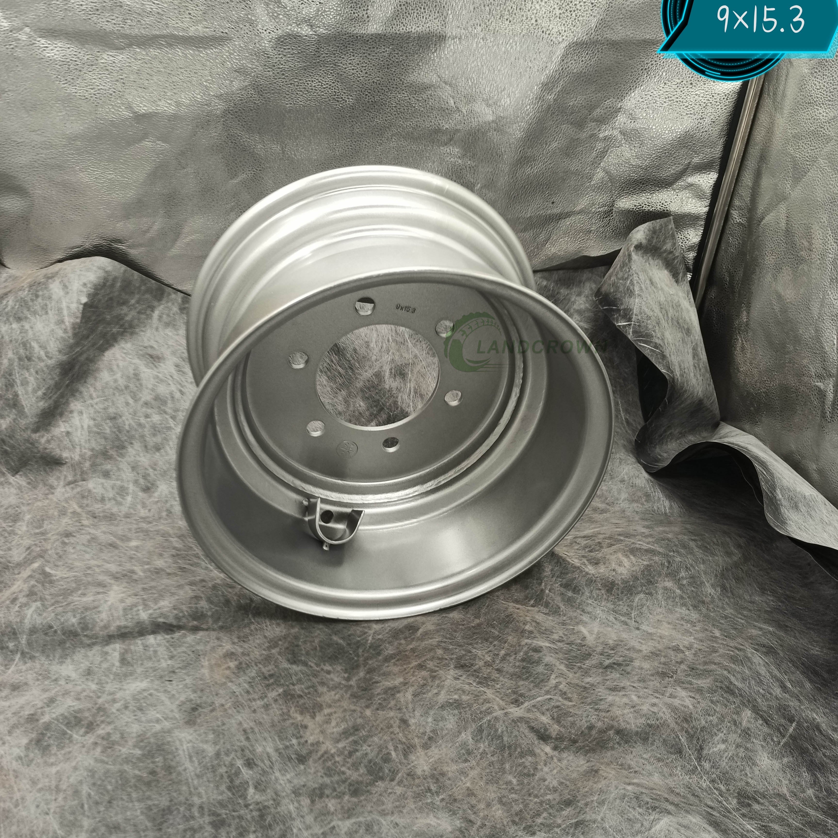 15.3 Inch Harvester Wheel Rim 9.00x15.3 15.3x9.00 9x15.3 Agricultural Tractor Wheel Rim for Agricultural Tire 12.0/75-15.3