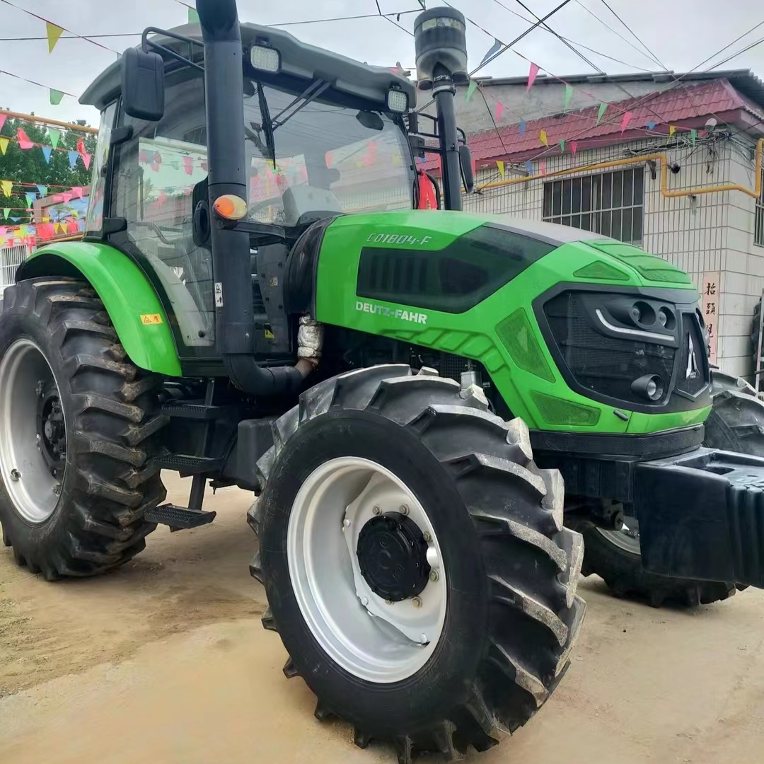 Original Used Deutz Fahr Agricultural Tractor 180 HP Four-wheel Drive Agricultural Tractor With AC Nacelle