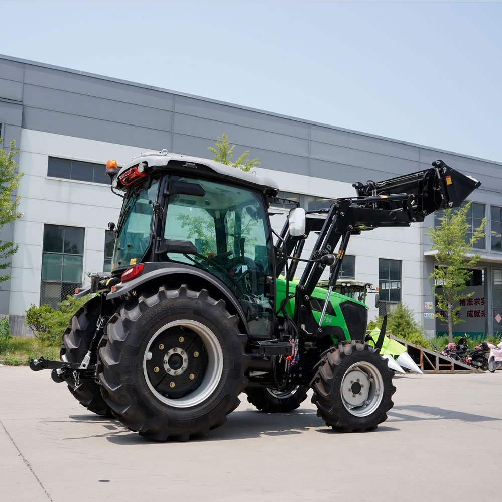 Shandong Luyu Farmland 70HP Corn Harvester Garden Tractor Lawn Mower Plowing Machine Agricultural High Power Tractor