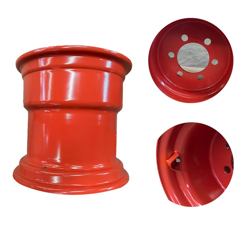 Customized Wheels 16x17 Inch Pulled Manure Spreader Wheel Rim Farm Tractor Rims for 500/50-17 Tires