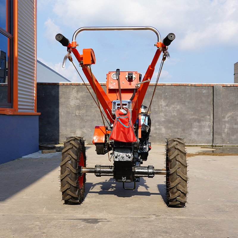 Free Shipping 6hp 12hp 15hp 20hp Mini 2 Wheel Tractor Walking Tractor New Agricultural Mini Tractor Price for Sale