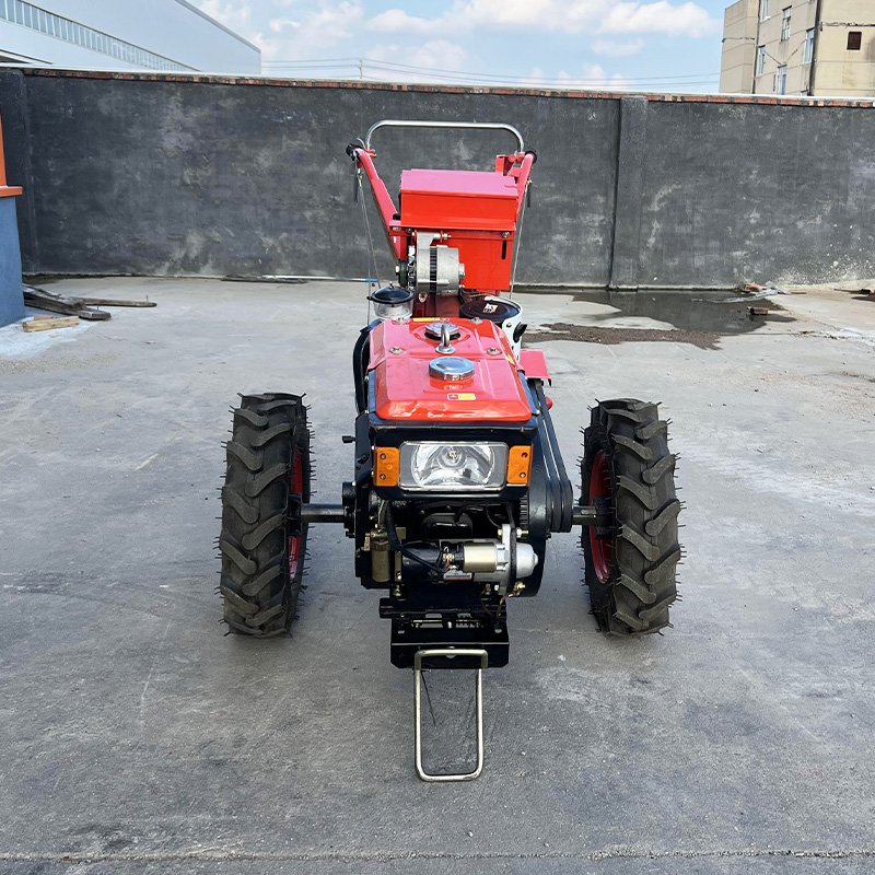 Free Shipping 6hp 12hp 15hp 20hp Mini 2 Wheel Tractor Walking Tractor New Agricultural Mini Tractor Price for Sale