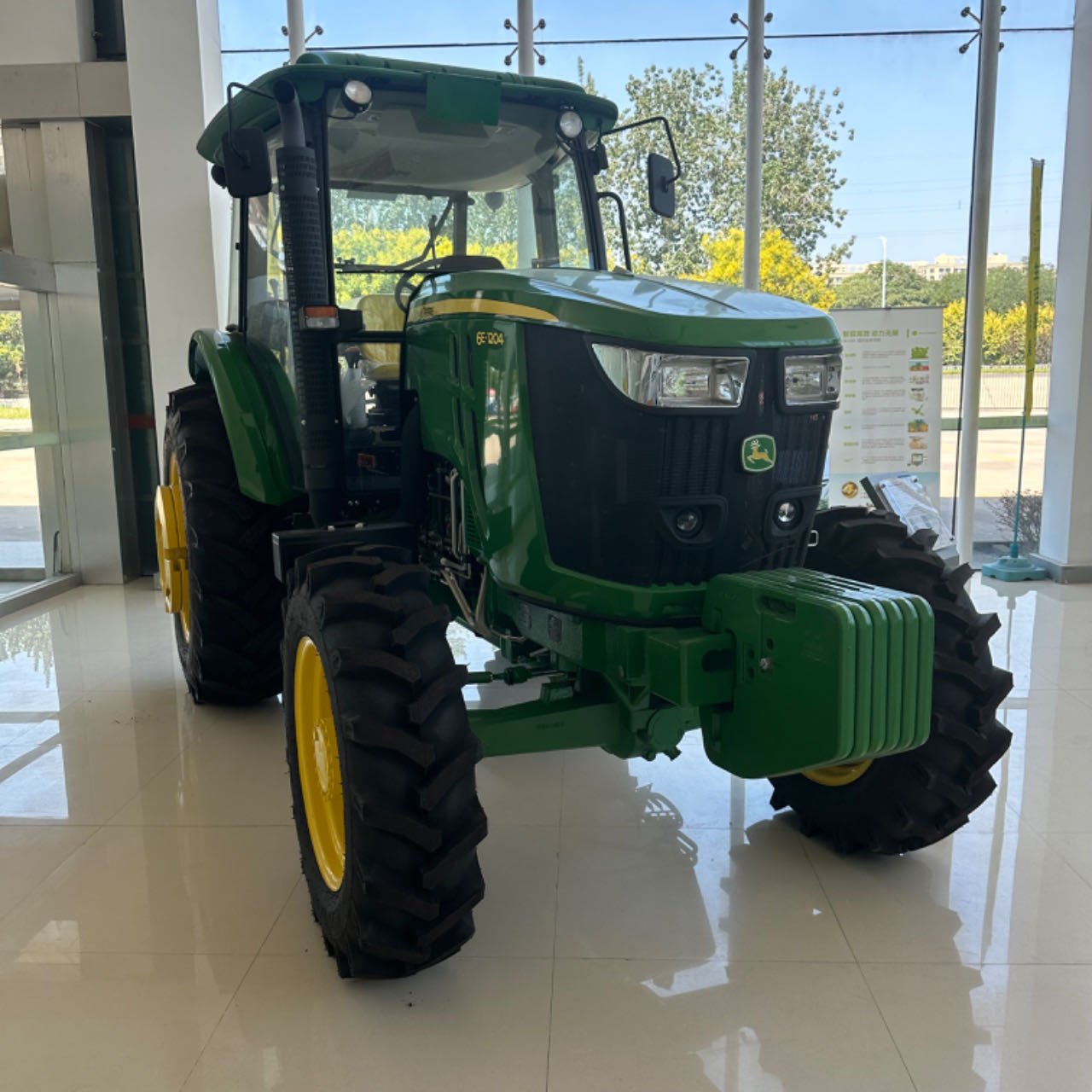 Hot Selling Used, New John and Deere Tractors 110hp 120hp 4wd Tractor Agricultural Farm John Deer Tractor with Rotary Machine