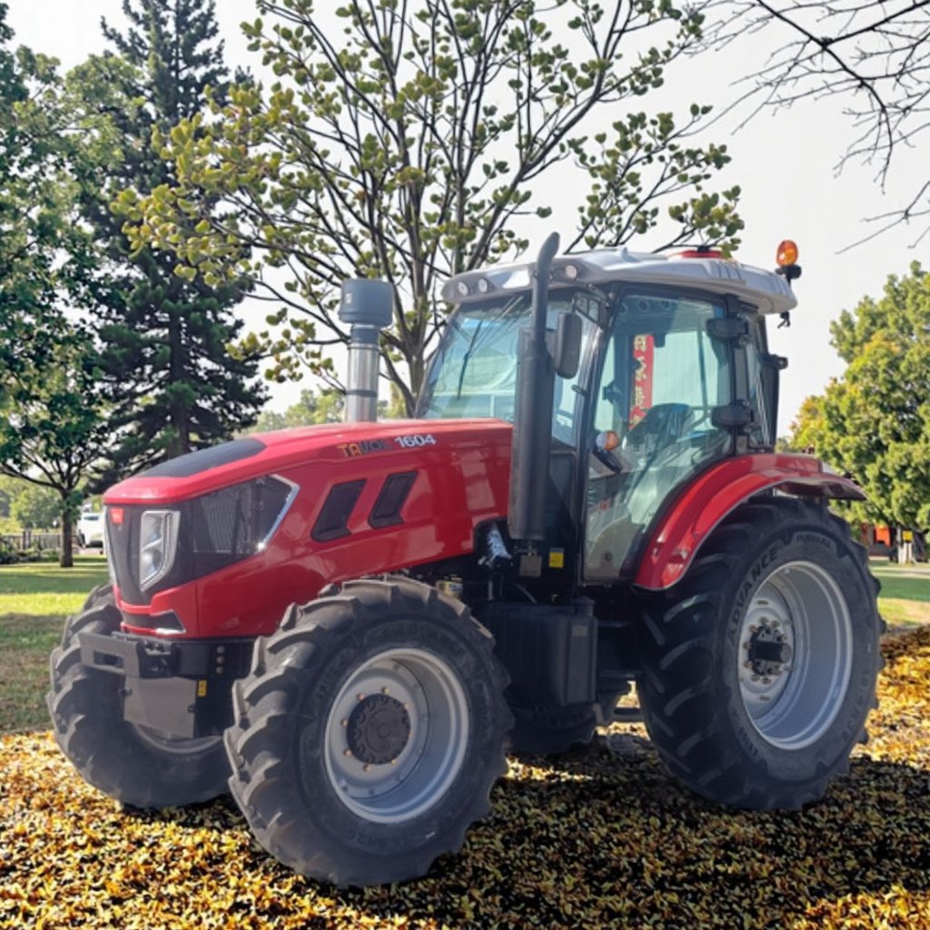 New 160hp Diesel Fuel Wheel Tractor with 100hp Rated Power 4WD Core Components Engine Pump Gearbox Gear 1604 Motor