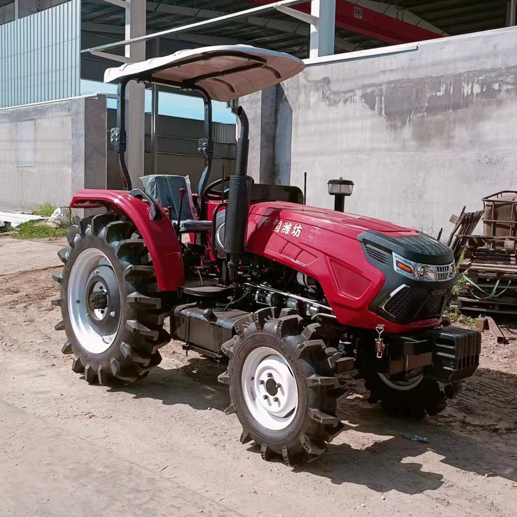 Agricultural Machine Equipment 4 Cylinder Engine 45hp Tractor for Sale