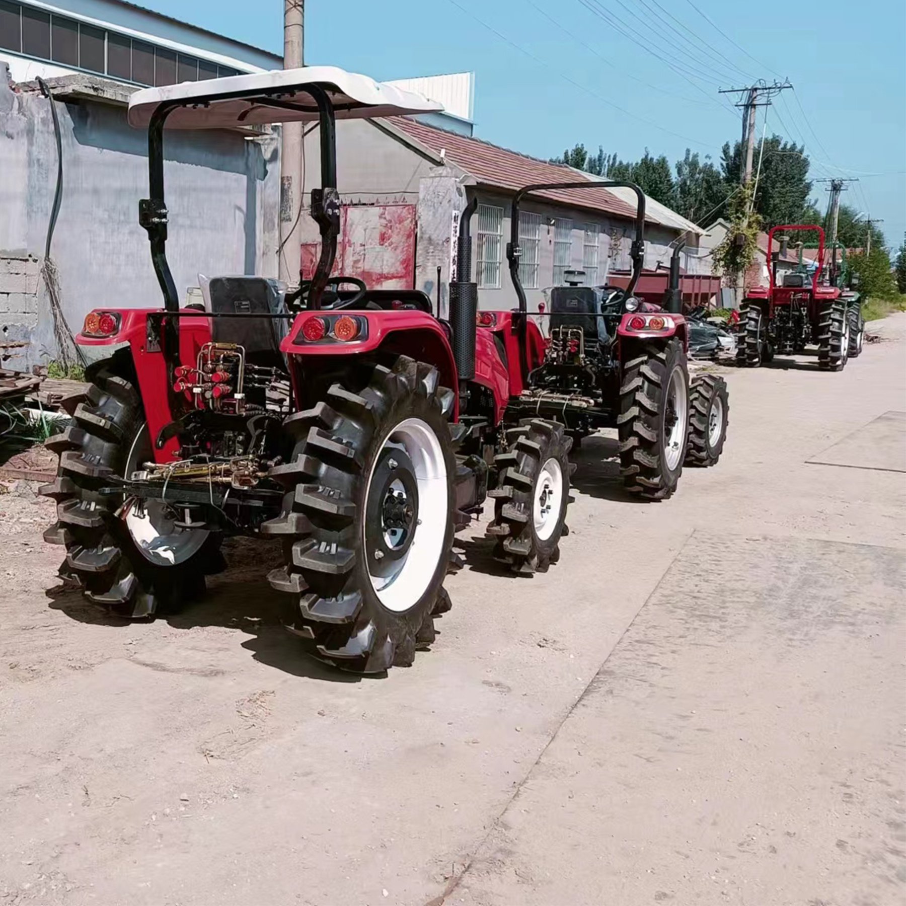 Agricultural Machine Equipment 4 Cylinder Engine 45hp Tractor for Sale