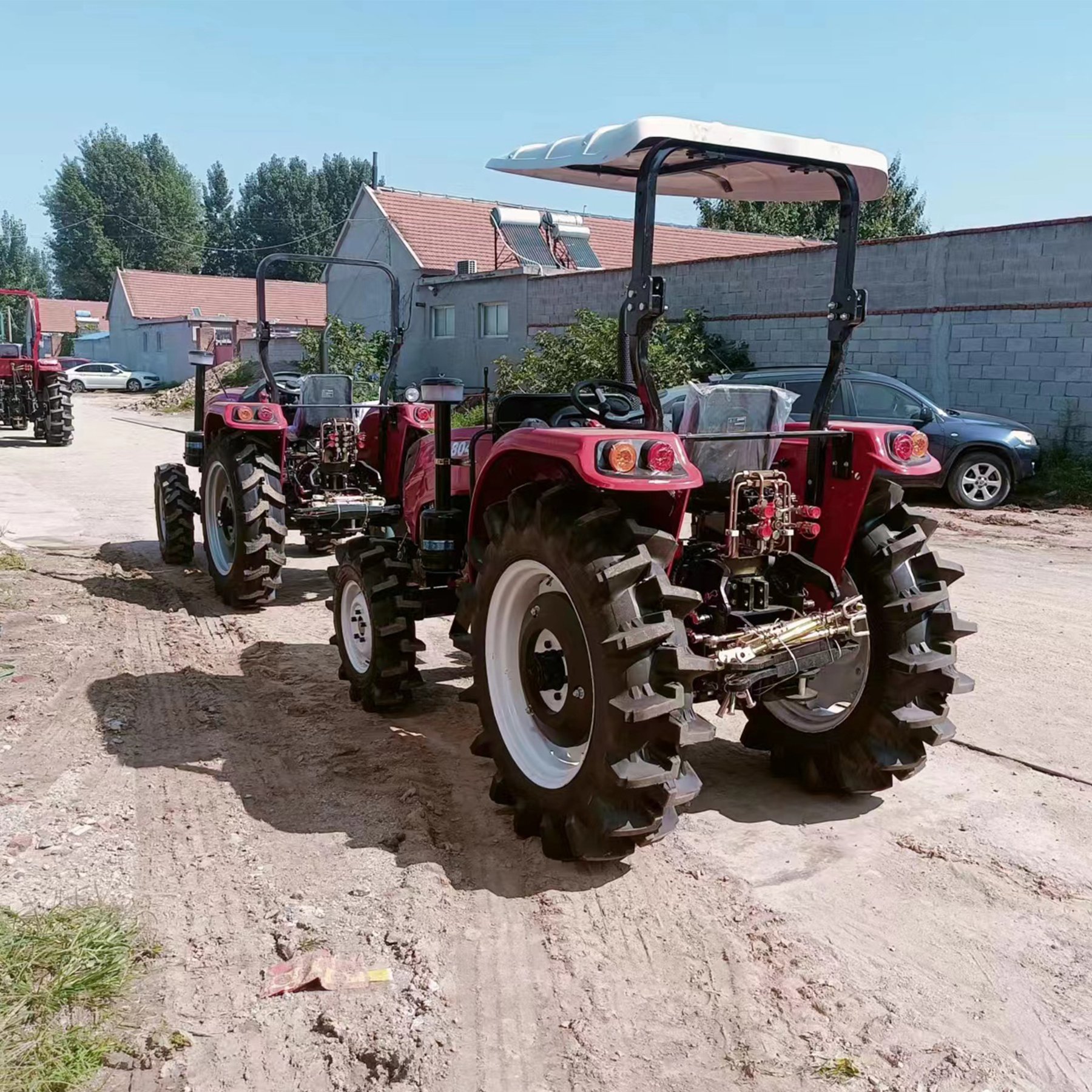 Agricultural Machine Equipment 4 Cylinder Engine 45hp Tractor for Sale
