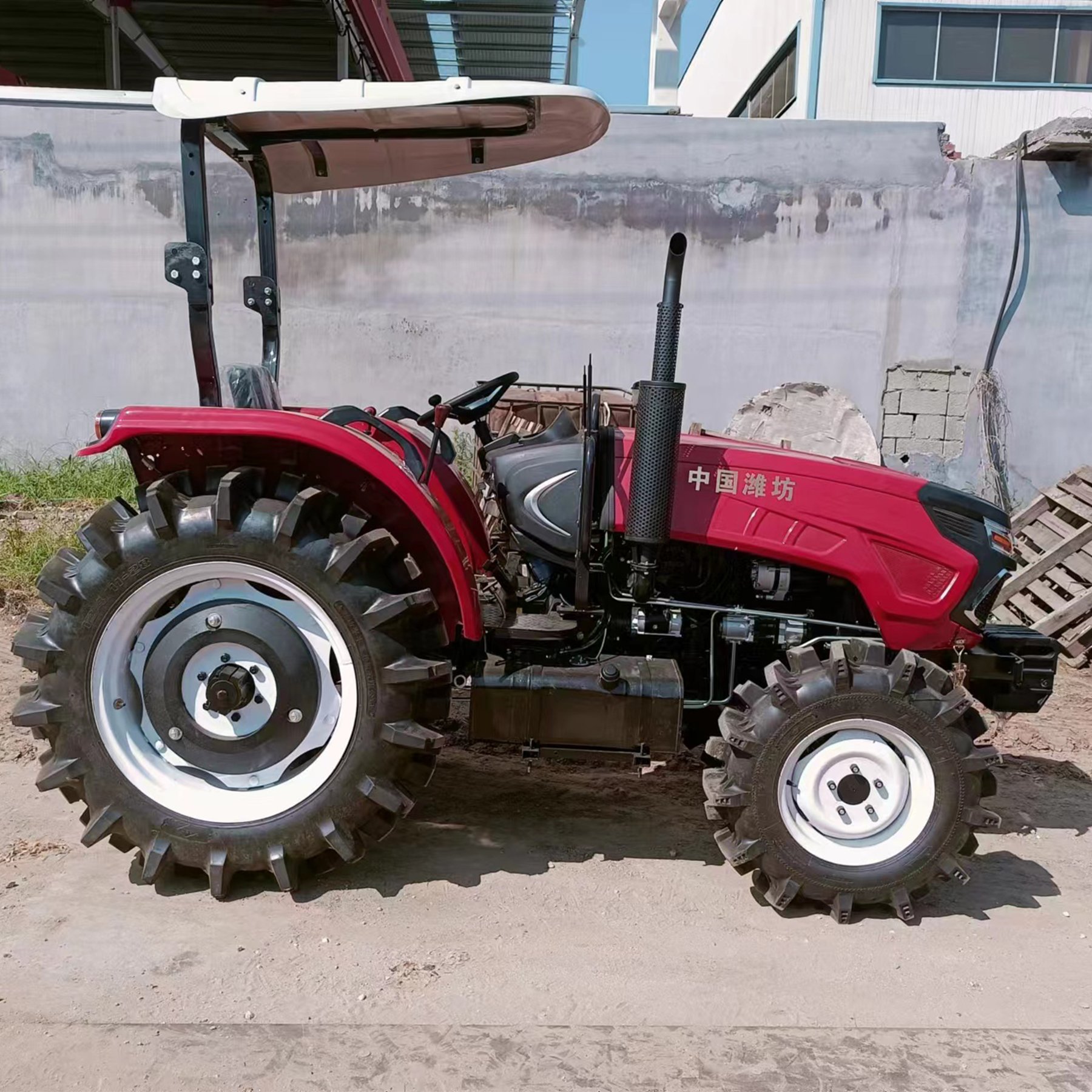 Agricultural Machine Equipment 4 Cylinder Engine 45hp Tractor for Sale