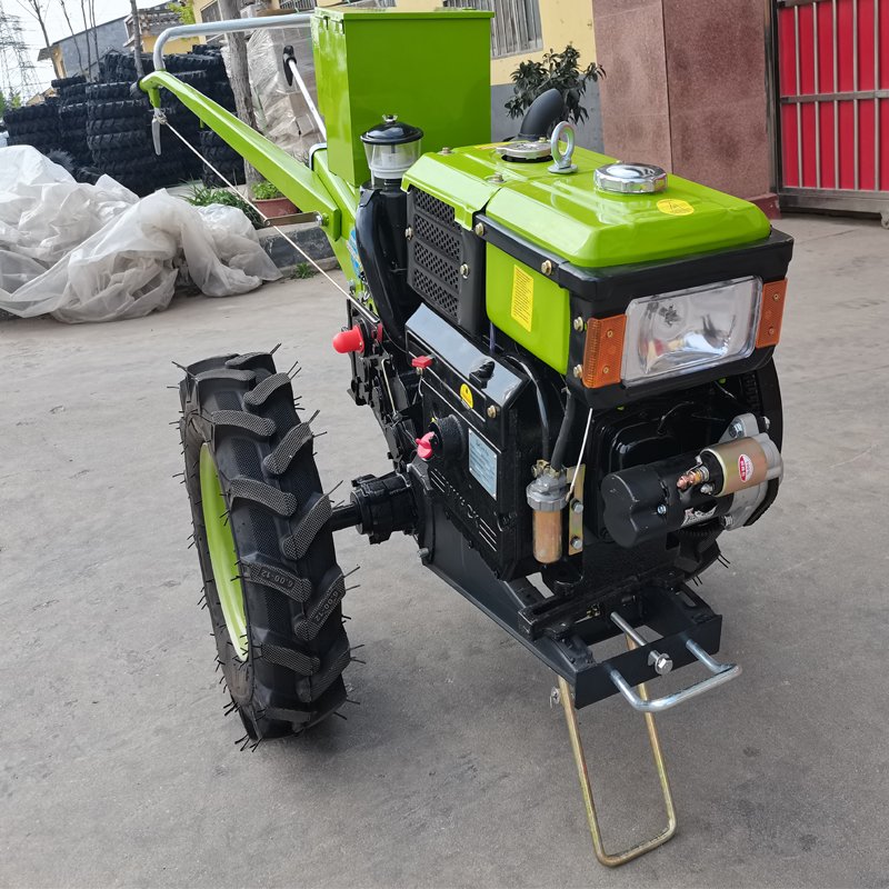 Falath High Quality High Motor Walking Bearing Mini Hand 4WD Mini Tractor New Diesel Engine Agriculture Walking Tractor