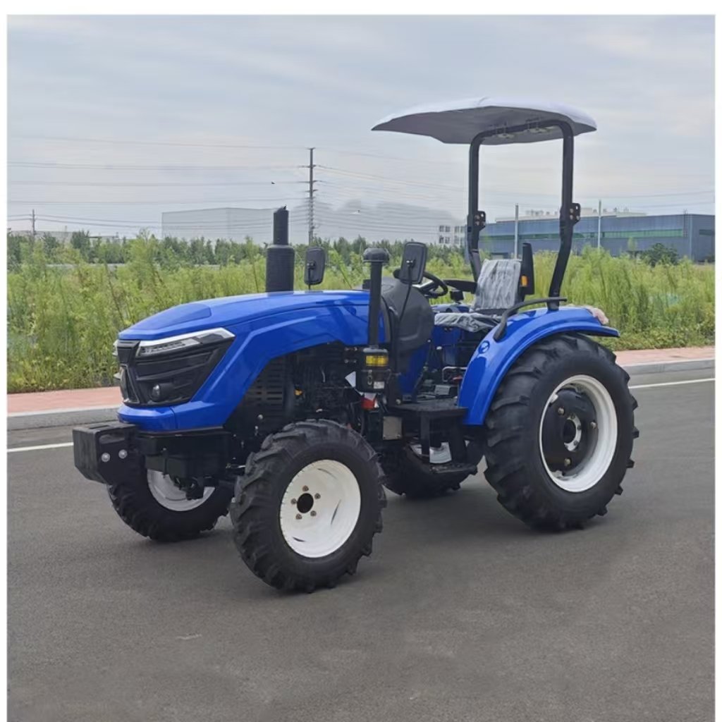 Compact 4x4 Agricultural Tractor Multifunctional Mini Traktor Agricola Diesel 4WD Farming tractor with Gear Motor Condition