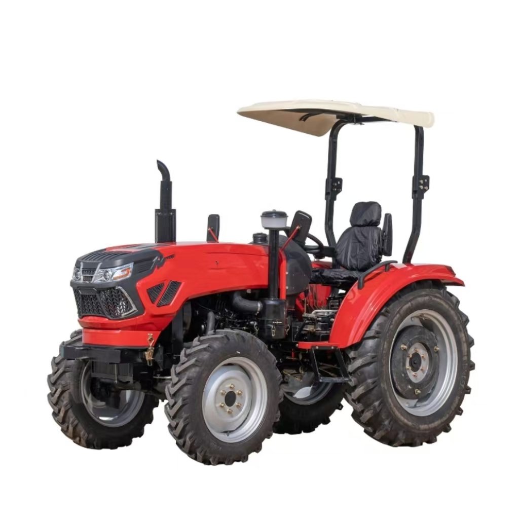 Compact 4x4 Agricultural Tractor Multifunctional Mini Traktor Agricola Diesel 4WD Farming tractor with Gear Motor Condition