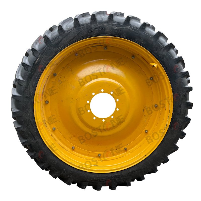 Row Crop Tractor Tyres Bias Design Farm Machinery Tires 8.3 12.4-54 9.5-48