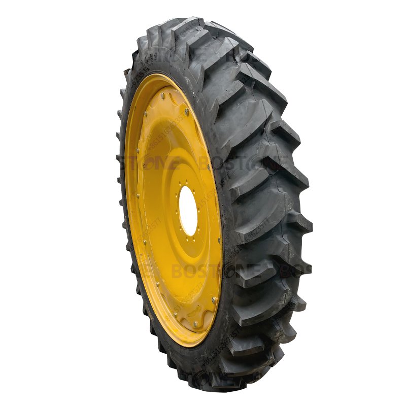 Row Crop Tractor Tyres Bias Design Farm Machinery Tires 8.3 12.4-54 9.5-48