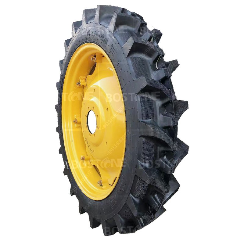 Row Crop Tractor Tyres Bias Design Farm Machinery Tires 8.3 12.4-54 9.5-48