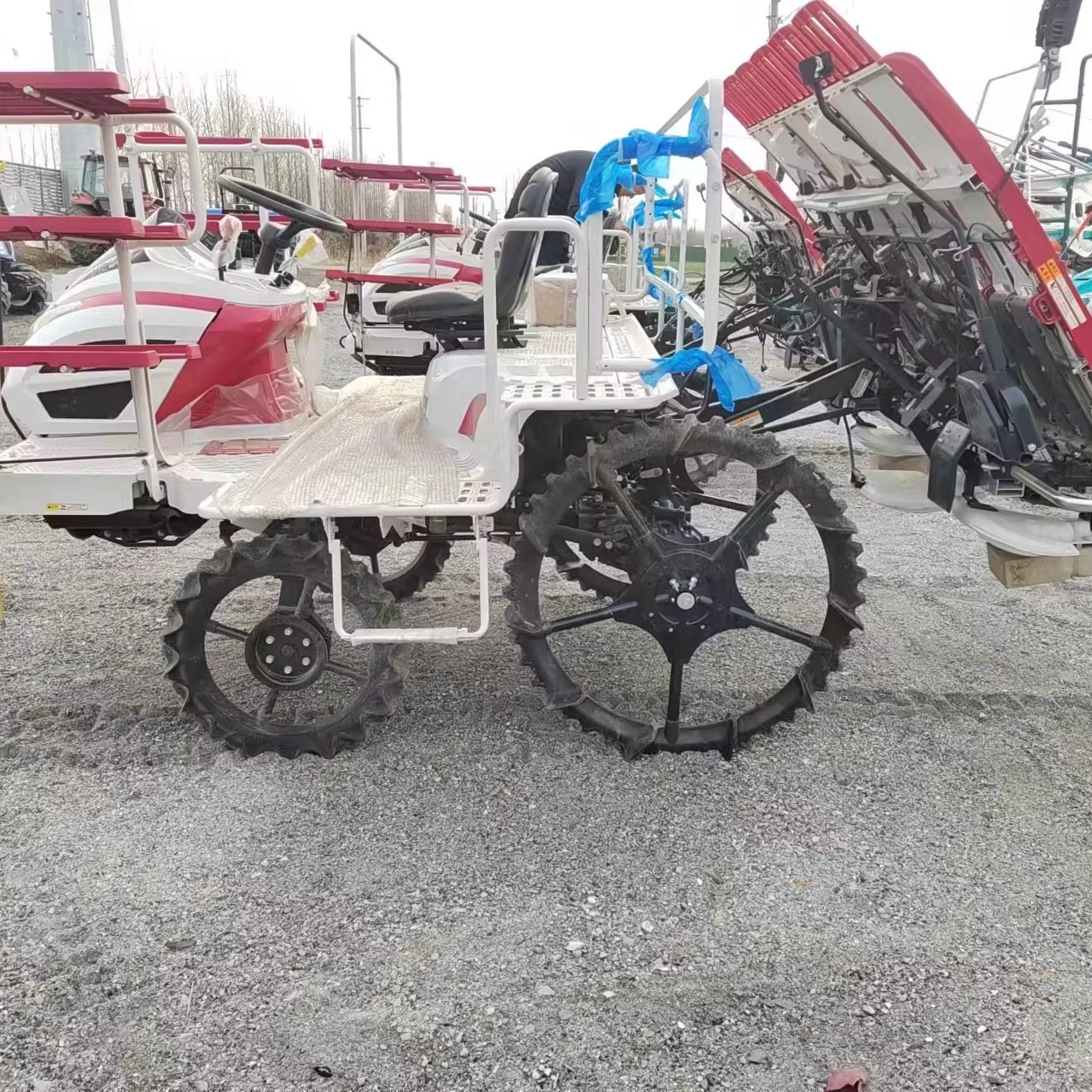 Agricultural Machinery Rice Transplanter Kubota KA6 6 Rows Farm Equipment Small Mini Compact Orchard Japan Tractor Front Loader
