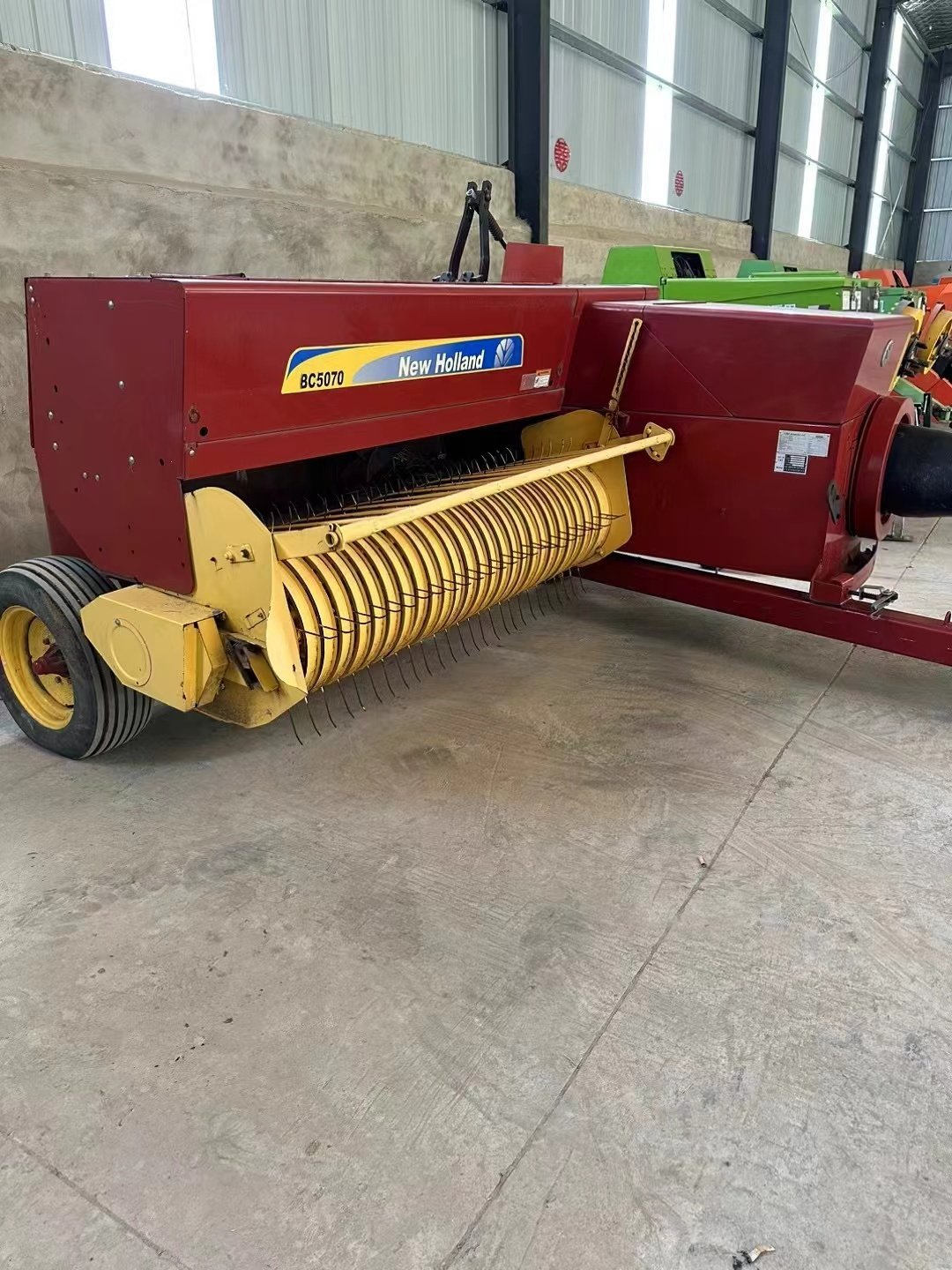 Used/second Hand/new Farm Wheel Balers/packer New Bc5080 Mf1840 Holland square Bundle La Empaquetadora Tractor Equipment Loader