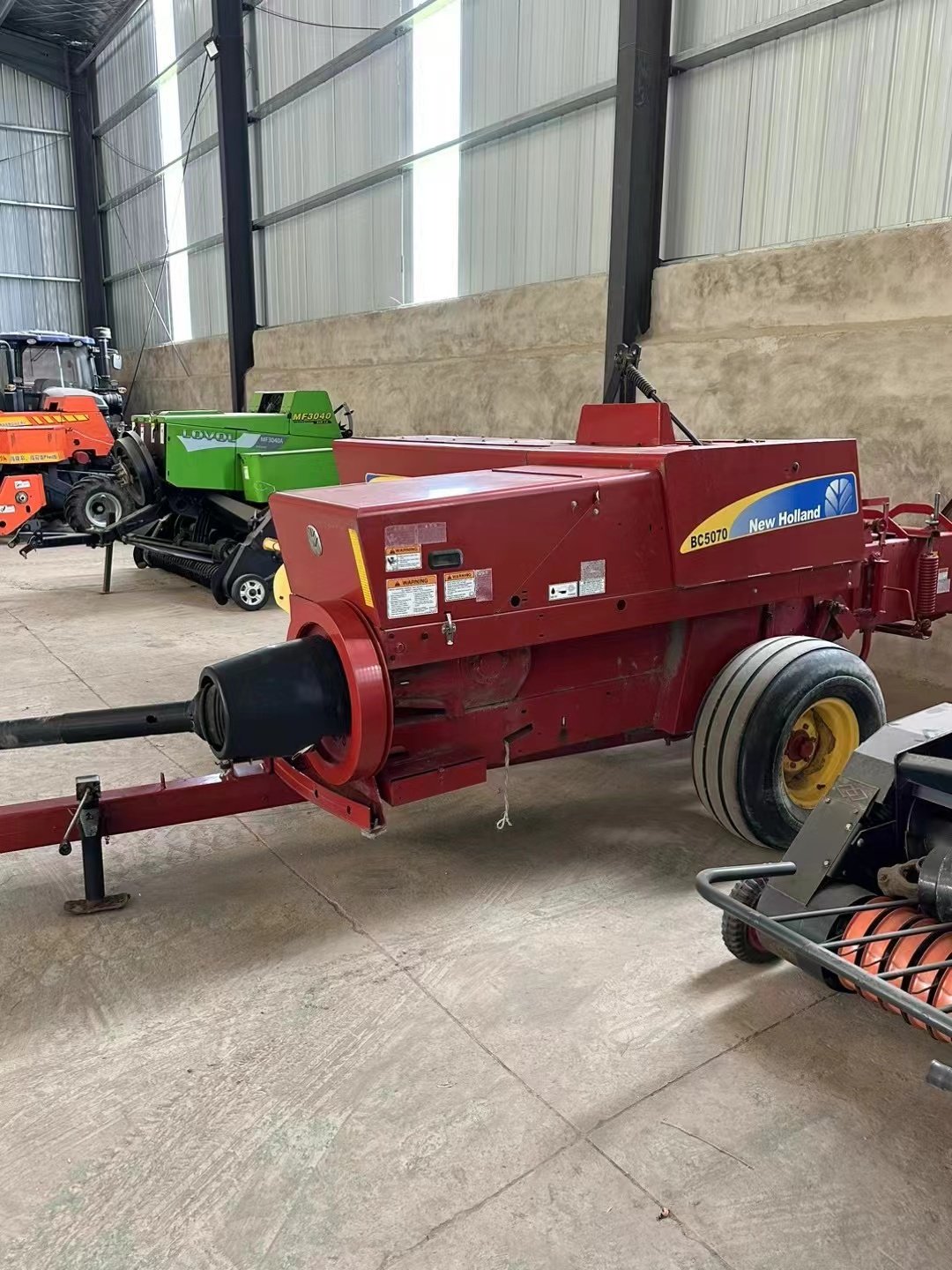 Used/second Hand/new Farm Wheel Balers/packer New Bc5080 Mf1840 Holland square Bundle La Empaquetadora Tractor Equipment Loader