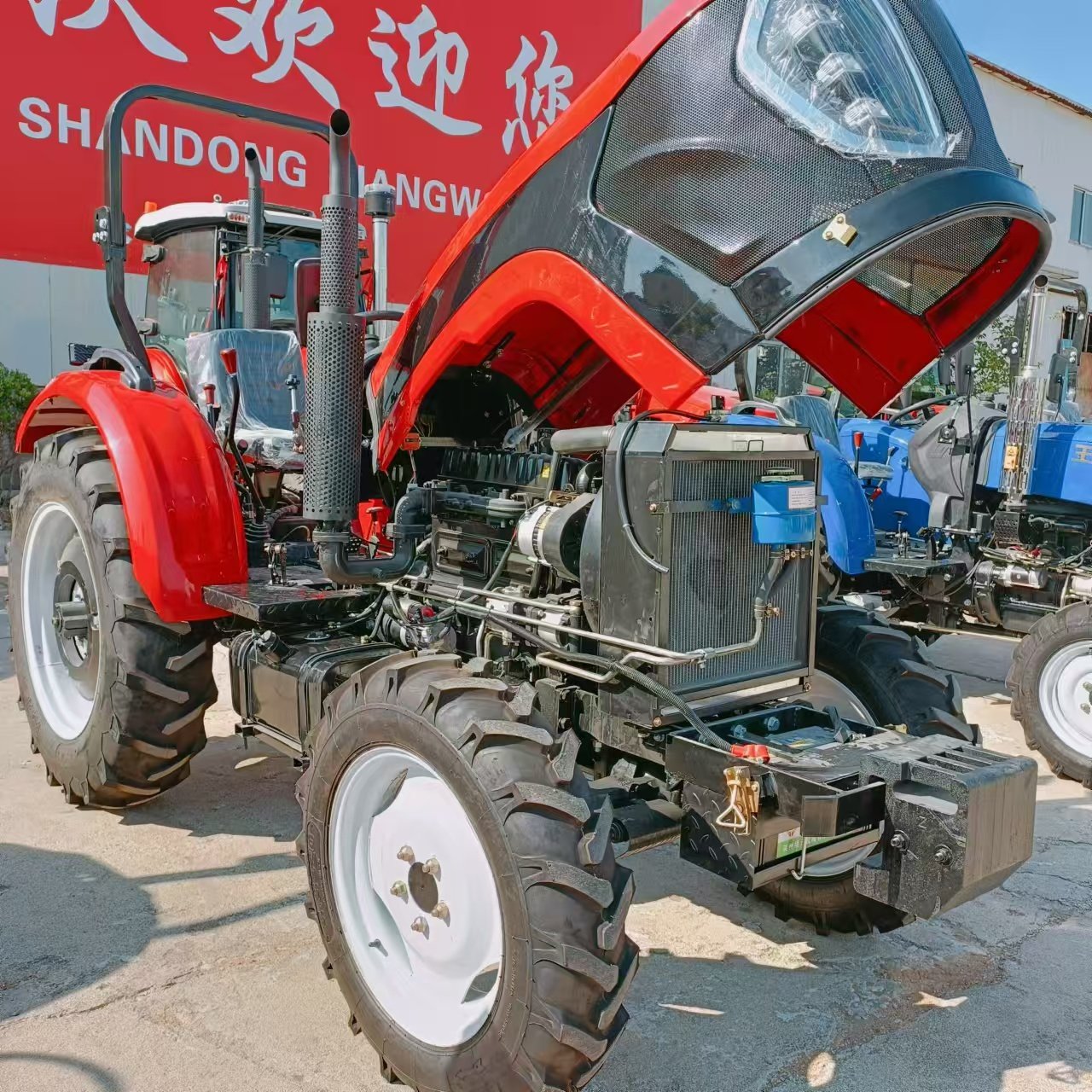 Diesel Power Tractors Mini 4x4 Farming Machine Agricultural Machine 35 Hp Farm Tractor 4x4