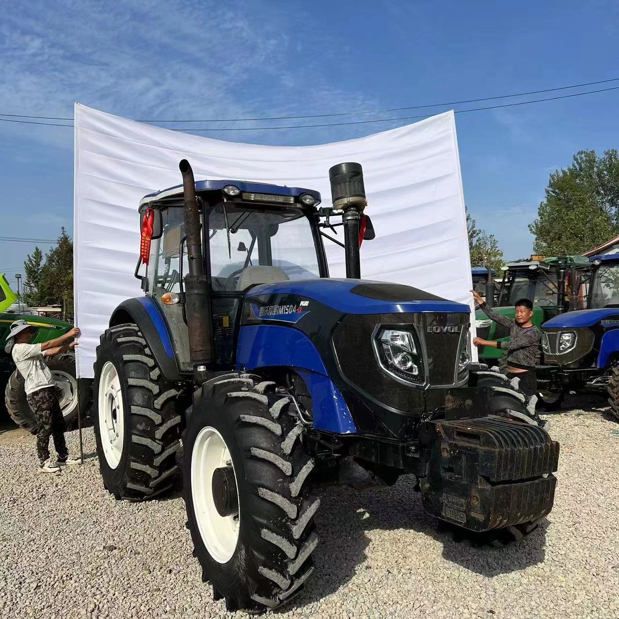 90HP 100HP 120HP 150HP 200HP 4x4 Second-hand Tractor LOVOL Farm Tractor Agricultural Tractor