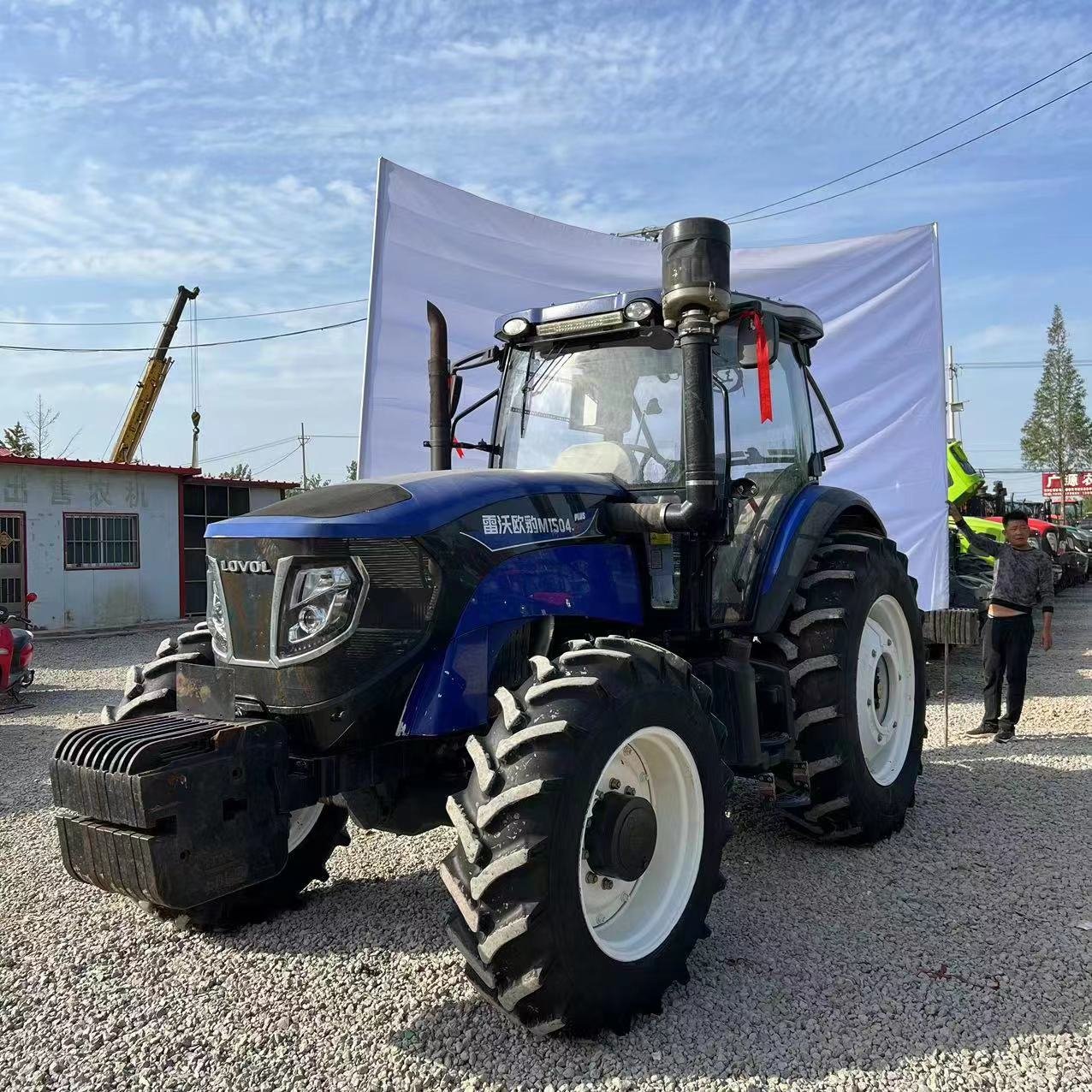 90HP 100HP 120HP 150HP 200HP 4x4 Second-hand Tractor LOVOL Farm Tractor Agricultural Tractor