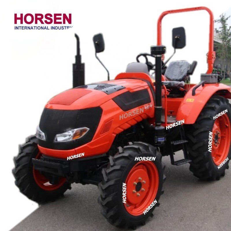 HORSEN 30hp 35hp 40hp 2wd 4wd 4x4 Mini Tractor Small Farm Traktor Tractors for Agriculture , Rotary Tiller for Sale