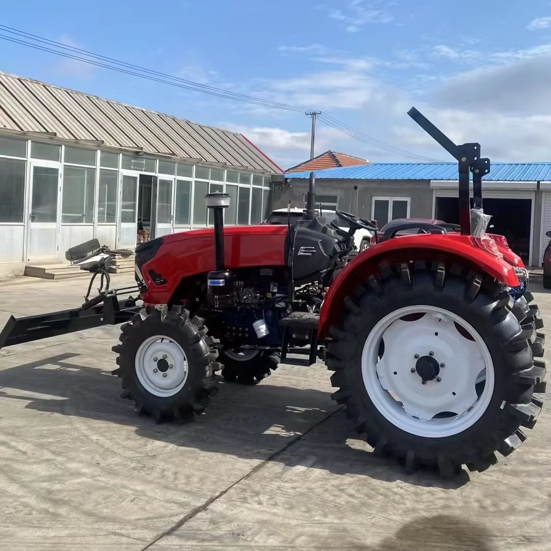 50HP-120HP Heavy Duty 4WD Diesel Tractor with Front Loader for Farming & Landscaping
