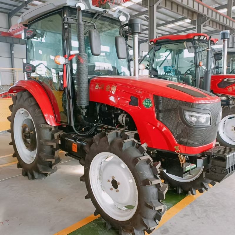4wd Mini 4x4 Tractor Agriculture Farm Tractor 50hp 60hp Compact Tractor With Front Loader and Backhoe